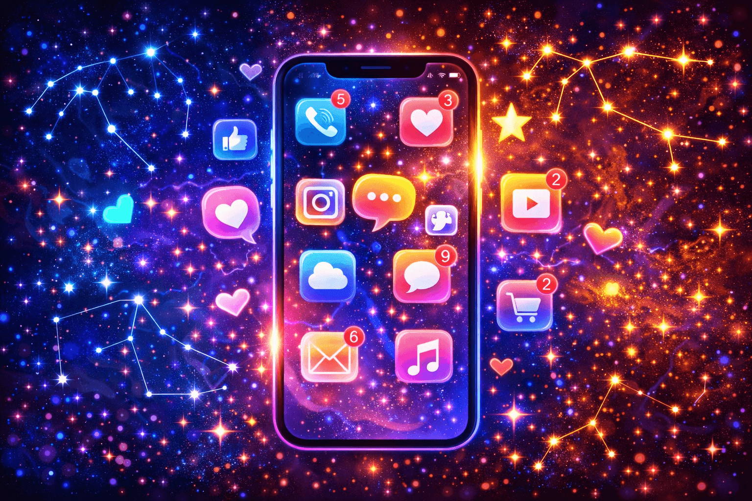 Zodiac signs and their app addictions